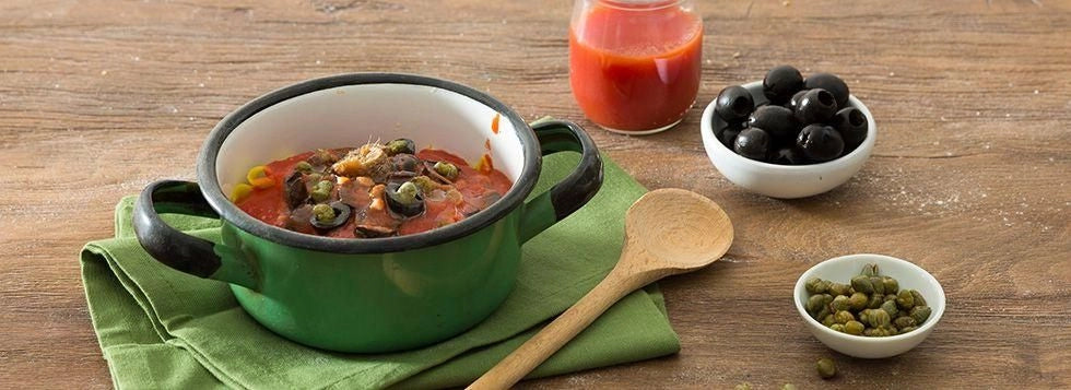 PUTTANESCA Pasta sauce - Homemade - Frozen item