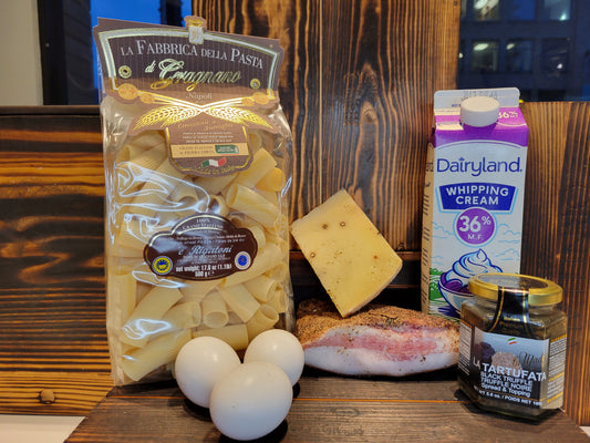 TRUFFLE CARBONARA Pasta Kit