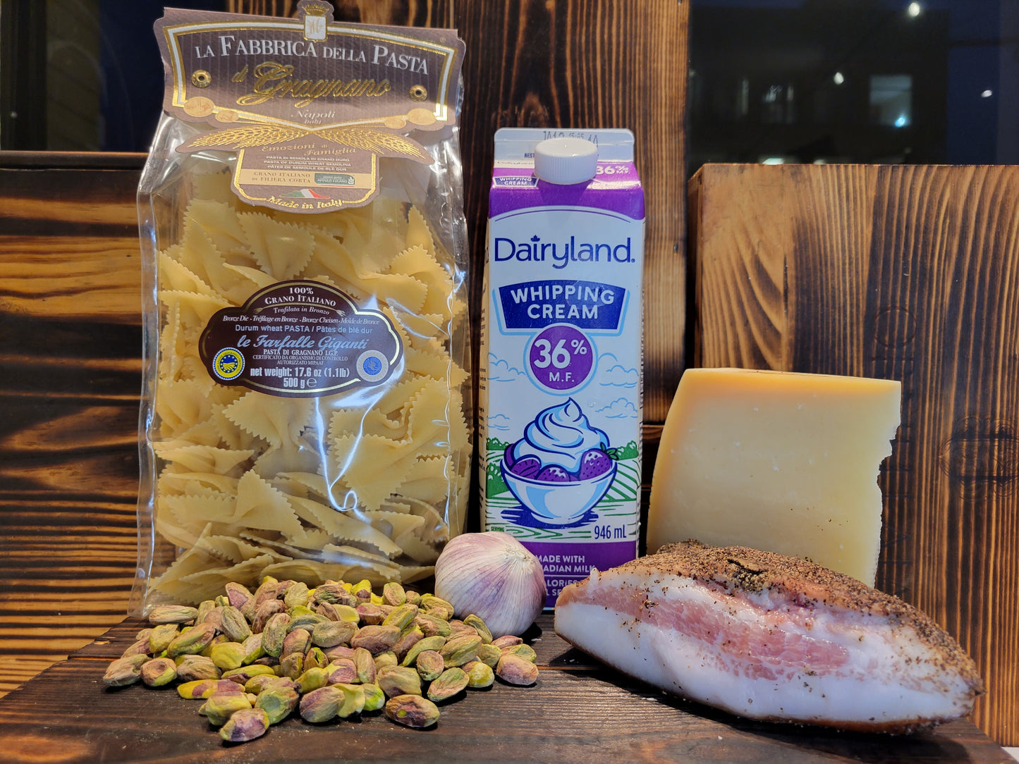 PISTACCHIO & GUANCIALE Pasta Kit