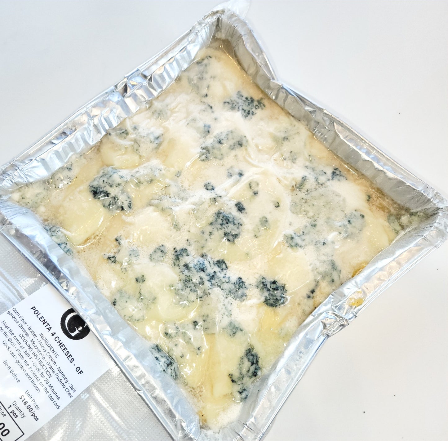 4 CHEESES Polenta / Homemade - Frozen Item