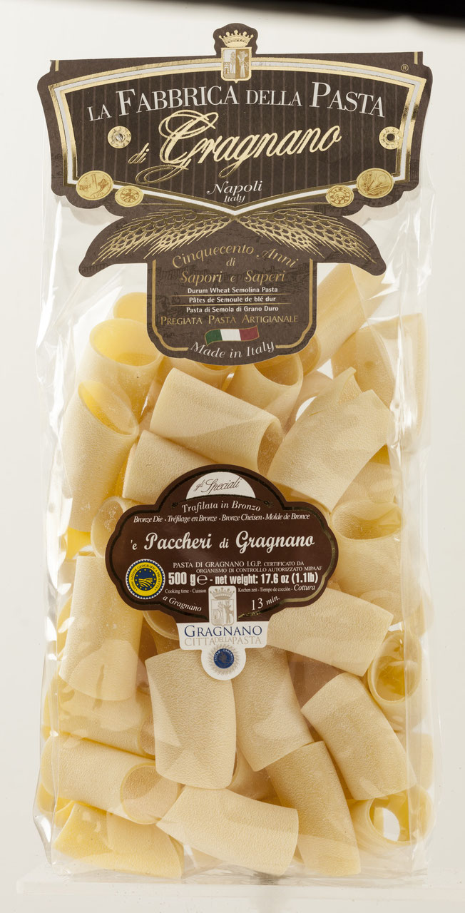 PACCHERI DI GRAGNANO IGP 500 g