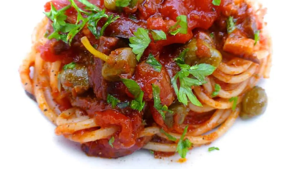 PUTTANESCA Pasta sauce - Homemade - Frozen item