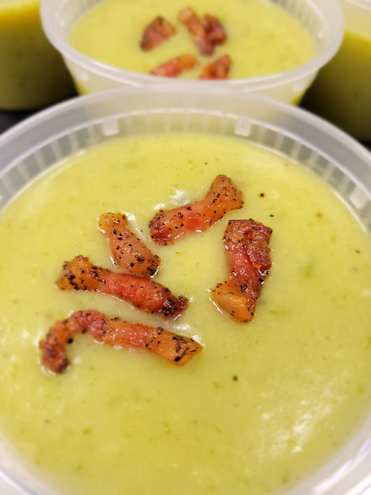 POTATO LEEK Soup - Homemade - Frozen item
