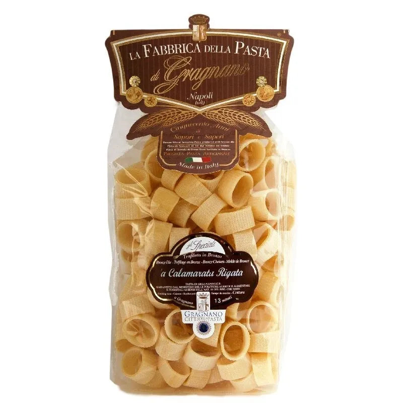CALAMARATA RIGATA IGP La Fabrica della Pasta Di Gragnano500 g