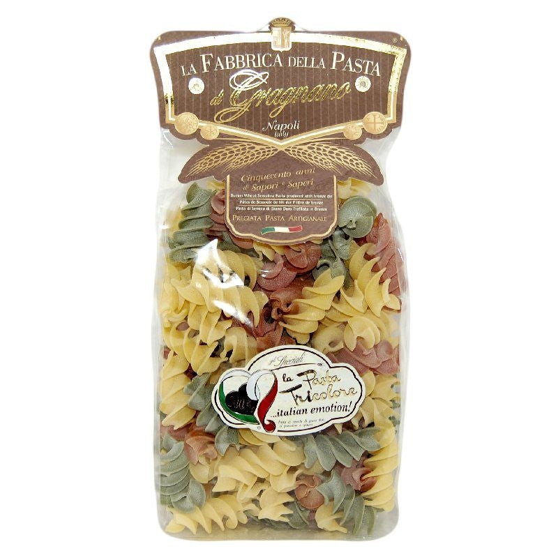 FUSILLONI TRICOLORE La Fabrica della Pasta Di Gragnano 500 g