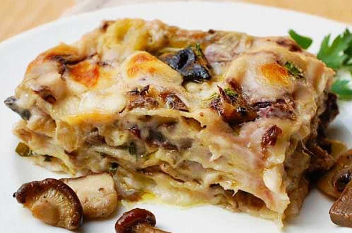 PORCINI MUSHROOM & TRUFFLE Lasagna / Homemade - frozen item