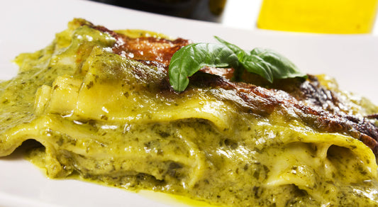 BASIL PESTO, ROASTED POTATO and GREEN BEANS - Lasagna - Homemade - Frozen Item -