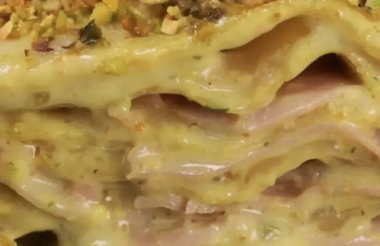 PISTACCHIO BURRATA MORTADELLA Lasagna / Homemade - Frozen Item