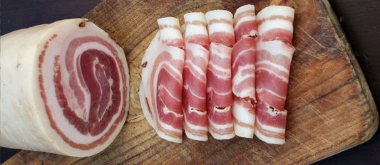 ROUND PANCETTA $ 64.10/KG