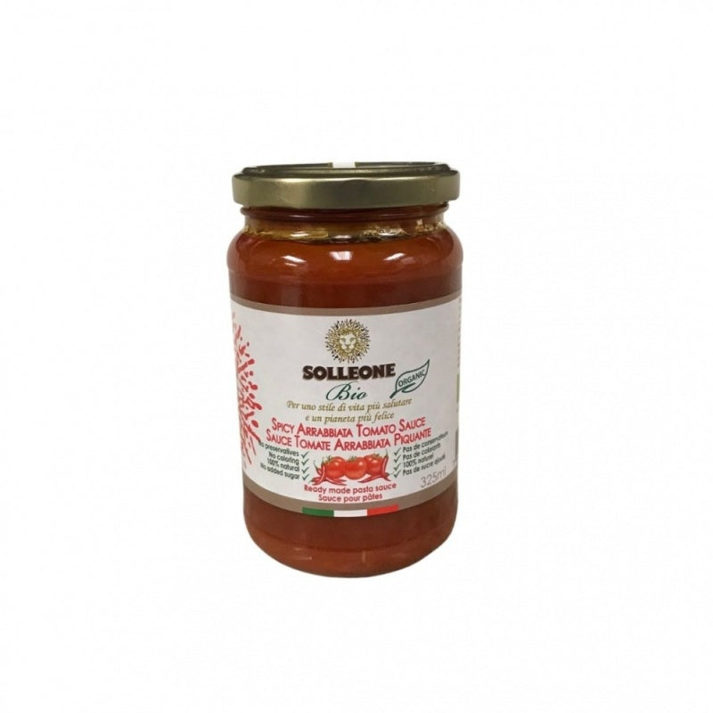 SPICY ARABBIATA TOOMATO SAUCE Solleone  325g