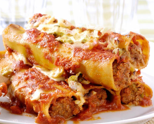 CANNELLONI MEAT SAUCE - Homemade - Frozen item