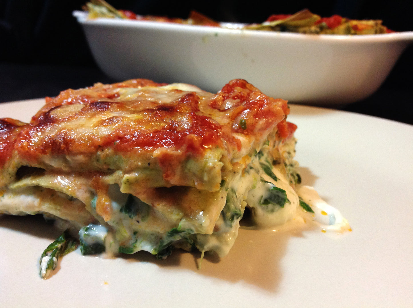 RICOTTA CHEESE & SPINACH Lasagna / Homemade - Frozen Item